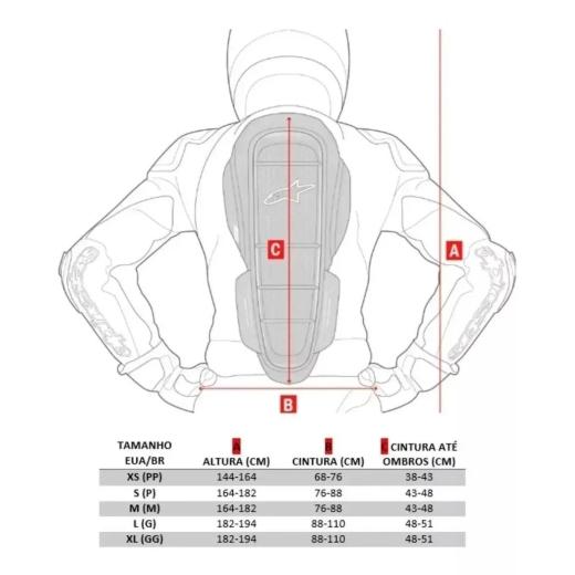 Protetor de Coluna Alpinestars Nucleon KR-1 Celli