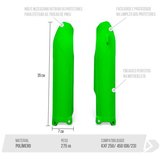 Protetor de Bengala Biker KXF 250/450 08/23