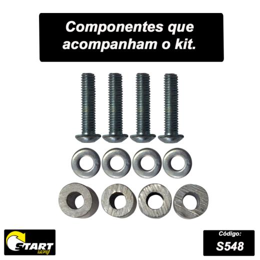 Protetor de Cárter Start Racing Honda Sahara 300 24/25