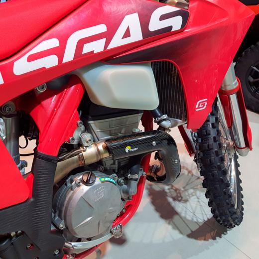 Protetor de Curva Carbono Start GasGas EC 250/350F 4T 24/25 + EX 350F 4T 24/25 + Husqvarna FE 250/350 4T 24/25 + KTM EXC-F 250/350 4T 24/25