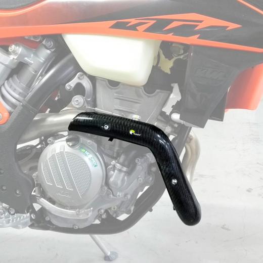 Protetor de Curva Carbono Start GasGas EC 350F 4T 21/23 + KTM EXC-F 350 4T 20/23
