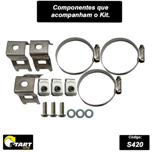 Protetor de Curva Carbono Start GasGas EC 350F 4T 21/23 + KTM EXC-F 350 4T 20/23