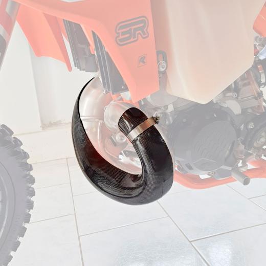 Protetor de Curva Carbono Start KTM EXC 300 2T 20/23 + Husq TE 250/300 2T 20/23 + GasGas EC 250/300 2T 21/23