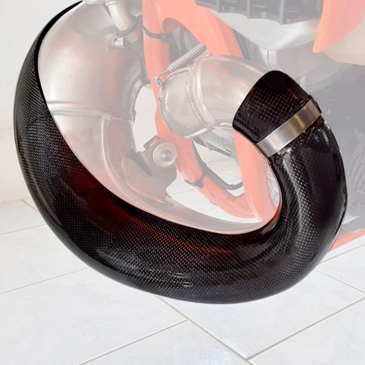 Protetor de Curva Carbono Start KTM EXC 300 2T 20/23 + Husq TE 250/300 2T 20/23 + GasGas EC 250/300 2T 21/23
