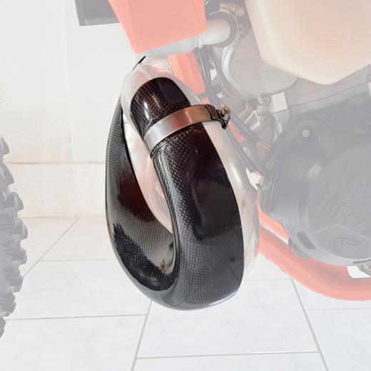 Protetor de Curva Carbono Start KTM EXC 300 2T 20/23 + Husq TE 250/300 2T 20/23 + GasGas EC 250/300 2T 21/23