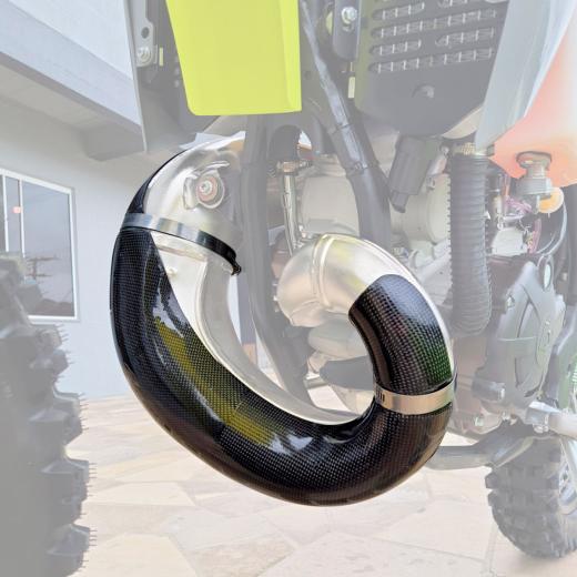 Protetor de Curva Carbono Start MXF 250 2T TS 21/25 + TSX 23/25