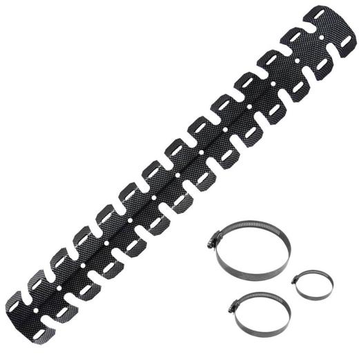 Protetor de Escape JDR Motos 2 Tempos Cor Carbono