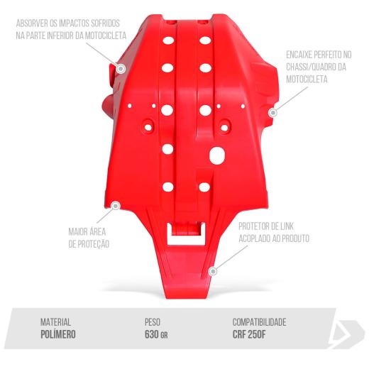 Protetor de Motor C/ Link Biker Xtreme CRF 250F