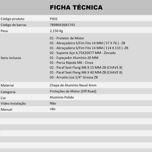 Protetor de Motor e Curva Start Premium Beta RR 2T 250/300 13/19