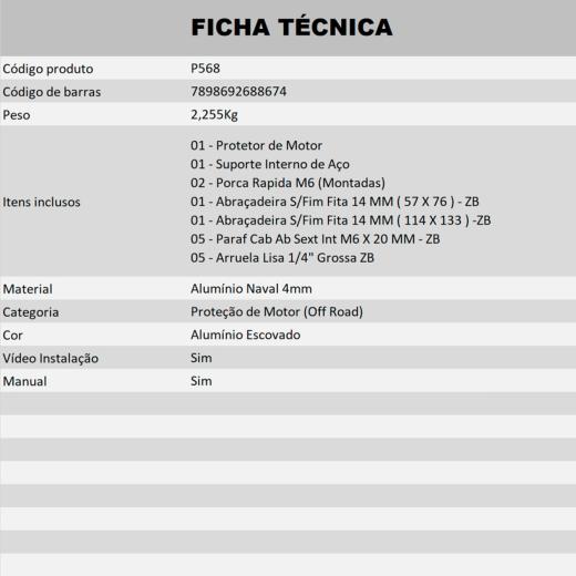 Protetor de Motor e Curva Start Sherco SE 300 2T Factory 2025