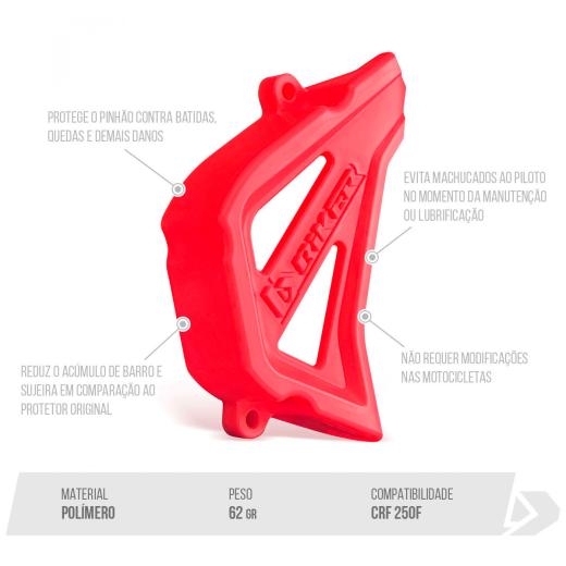 Protetor de Pinhão Biker CRF 250F