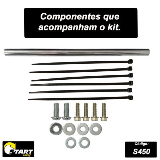 Protetor de Radiador Envolvente Start MXF 300 RXS 4T 22/24 + MXF 250 4T / 300 RX 4T / 300 RX 4T Black 17/21