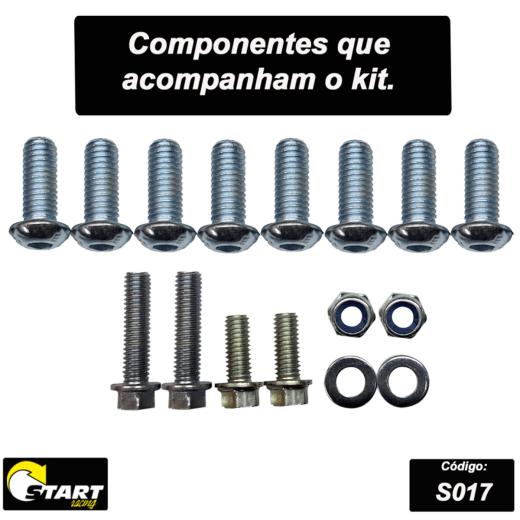 Protetor de Radiador Envolvente Start CRF 250R 04/09 + CRF 250X 05/18