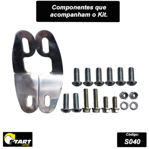 Protetor de Radiador Envolvente Start CRF 450X 05/17