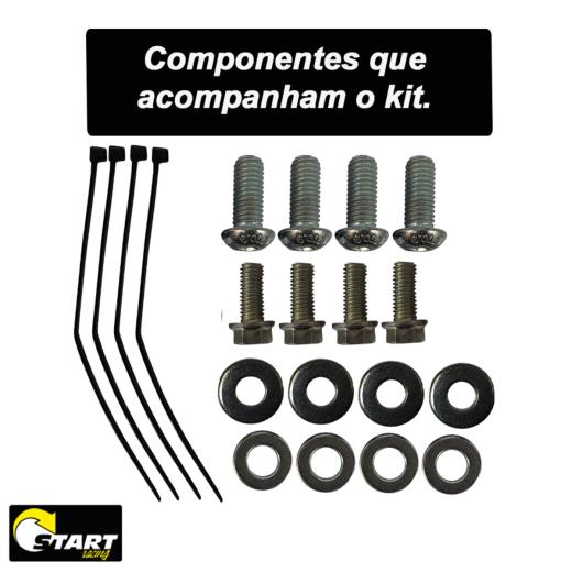 Protetor de Radiador Envolvente Start KTM EXC-F 17/19 + SX/SXF 16/18 + Husq TE/TX/FE 17/19 + FC 16/18