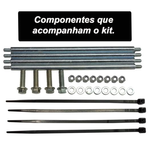 Protetor de Radiador Envolvente Start KTM EXC-F 125/250/300 08/16 + EXC-F 350/450 12/16 + Husq FC/TX 14/15 + FE/TE/TX 14/16