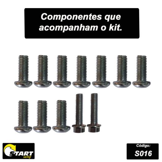 Protetor de Radiador Envolvente Start YZF 250 07/09 + YZF 450 07/09 + WRF 250 07/11 + WRF 450 07/11