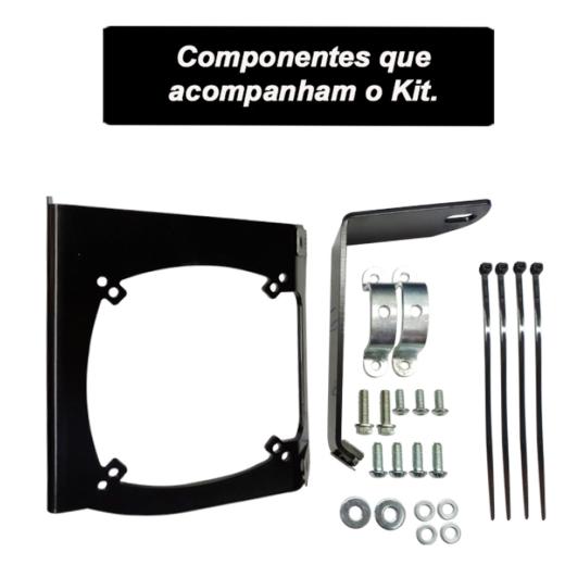 Protetor de Radiador Lateral Start KX 250F/250X 21/24 + KX 450F 19/23 + KX 450X 21/24