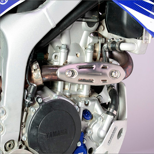 Protetor de Escape Universal DRC Para Motos 4T Modelo 2