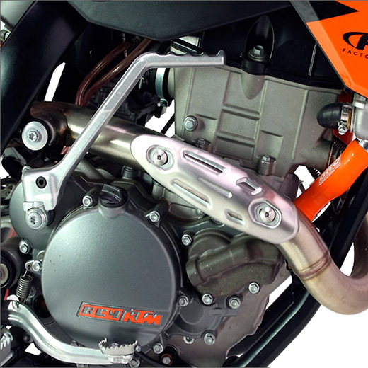 Protetor de Escape Universal DRC Para Motos 4T Modelo 2