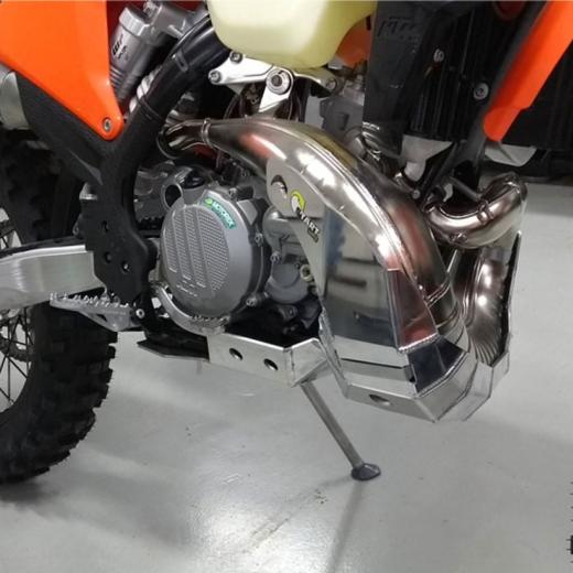 Protetor de Motor e Curva Start KTM EXC 300 2T 20/23 + Husq TE 250/300 2T 20/23 + GasGas EC 250/300 2T 21/23 
