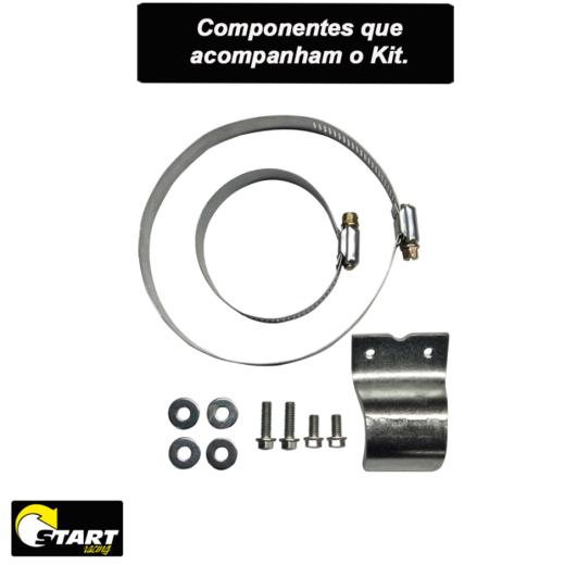 Protetor de Motor e Curva Start KTM EXC 300 2T 20/23 + Husq TE 250/300 2T 20/23 + GasGas EC 250/300 2T 21/23 