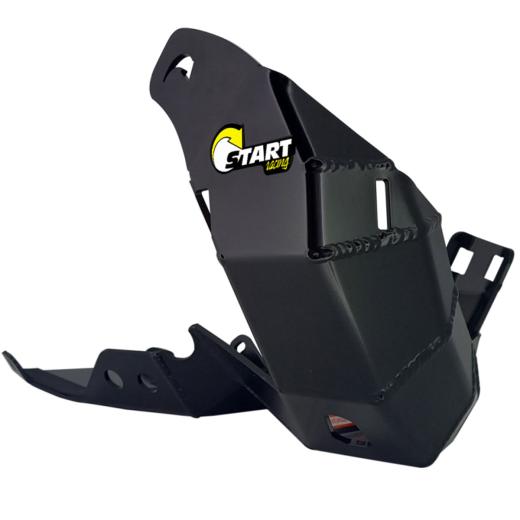 Protetor de Motor e Curva Start Premium KTM EXC 300/250 2T 24/25 + XC 250 2T 23/25 + Husq TE 250/300 2T 24/25 + GasGas MC 250 2T 24/25 + EX/EC 250/300 2T 24/25