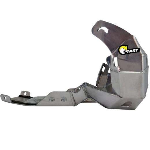 Protetor de Motor e Curva Start Premium KTM EXC 300/250 2T 24/25 + XC 250 2T 23/25 + Husq TE 250/300 2T 24/25 + GasGas MC 250 2T 24/25 + EX/EC 250/300 2T 24/25