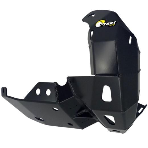 Protetor de Motor e Curva Start Premium KTM EXC 300/250 2T 24/25 + XC 250 2T 23/25 + Husq TE 250/300 2T 24/25 + GasGas MC 250 2T 24/25 + EX/EC 250/300 2T 24/25