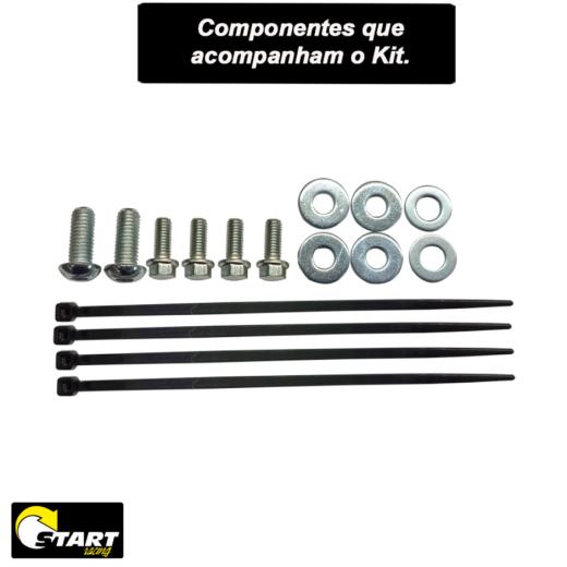 Protetor de Radiador Envolvente Start KTM SX/SXF 23/25 + EXC/EXC-F 24/25 + Husq FE/TE 24/25 + GasGas MC/EX/EC 24/25 Laranja