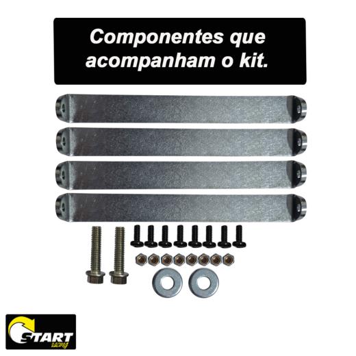 Protetor de Radiador Envolvente Start KXF 250 10/12