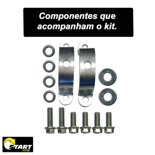 Protetor de Radiador Lateral Start KXF 250 21/24 + KXF 450 19/23