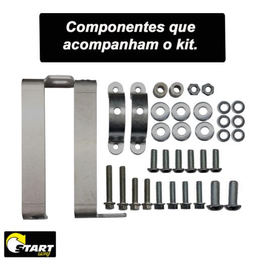 Protetor de Radiador XC Start WRF 250 20/23 + WRF 450 19/23 + YZF 250 19/23 + YZF 450 18/22