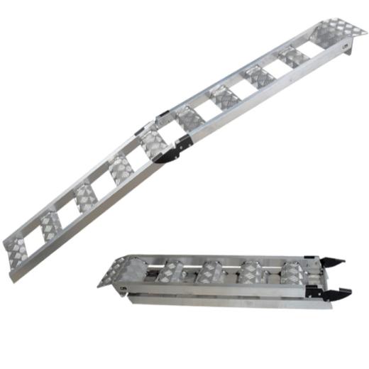 Rampa para Carregar Motos Dobrável Start 2 metros Alumínio