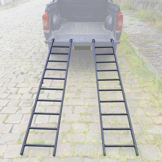 Rampa para Carregar Motos Dobrável Start 2 metros Aço