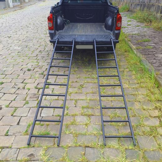 Rampa para Carregar Motos Dobrável Start 2 metros Aço