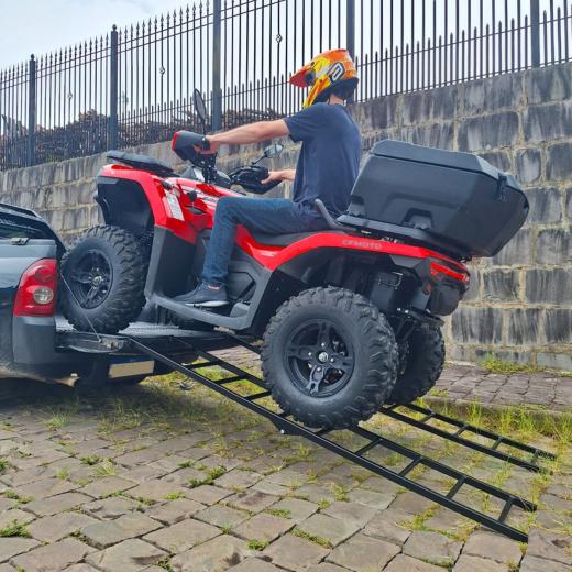 Rampa para Carregar Motos Dobrável Start 2 metros Aço