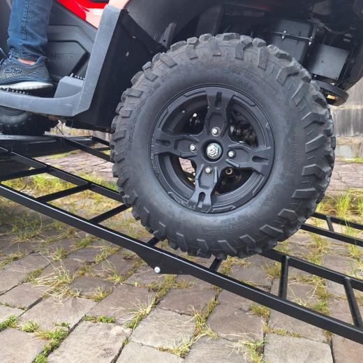 Rampa para Carregar Motos Dobrável Start 2 metros Aço