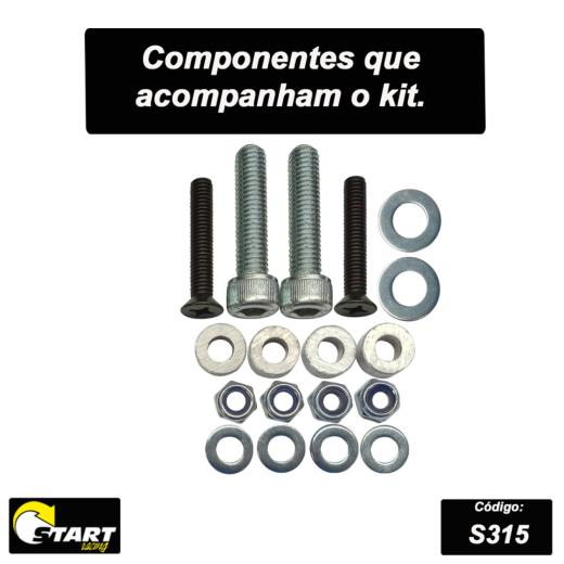 Reforço para Baú Traseiro Start BMW R1200 GS 13/19 + R1250 GS 20/24 
