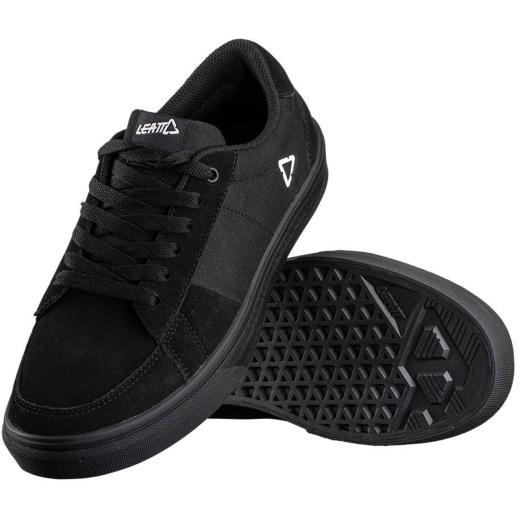 Sapatilha Leatt 1.0 Flat Preto/Branco