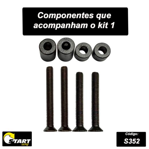 Suporte Base para Baú Traseiro Start BMW GS F750 / F850 19/24 + F800 2025
