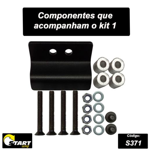 Suporte Base para Baú Traseiro Start BMW F850 GS 19/24 + F900 GS 2025 + R1200 GS 14/19 + R1250 GS 20/24