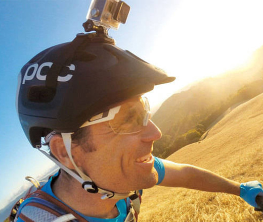 Suporte P/ Capacete Aberto GoPro