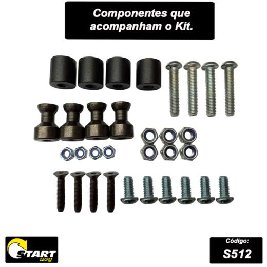 Suporte para Baú Lateral Start Givi Trekker OutbacK CRF 1100L África Twin 21/24