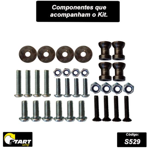 Suporte para Baú Lateral Start V-Strom 650XT 19/25