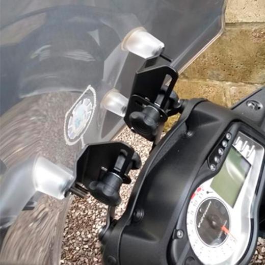 Suporte para Bolha Start V-Strom 650 A/XT 14/18