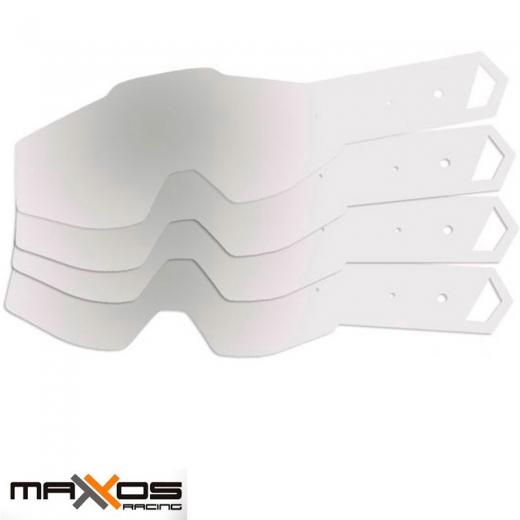 Tear Off Mattos Racing 100% Accuri/Strata/Racecraft - 10 Unidades