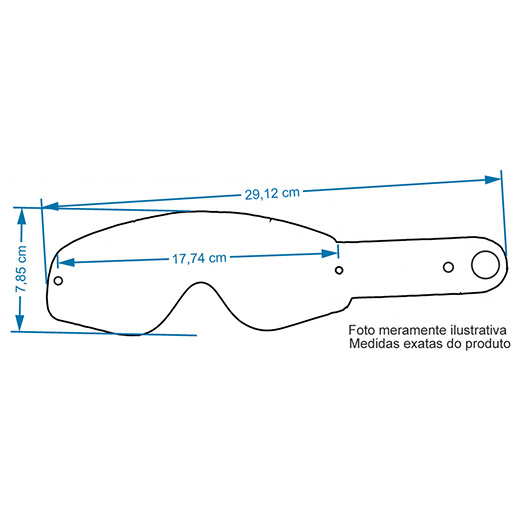 Tear Off Provisor Oakley Crowbar - 10 Unidades