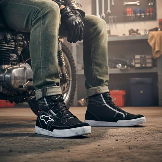 Tênis Alpinestars Ageless Preto/Branco/Cinza