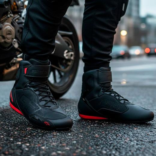 Tênis Alpinestars Austin Preto/Vermelho